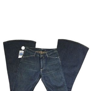 NWT GAS Wide Leg Bell Bottom Flare Jeans 27
